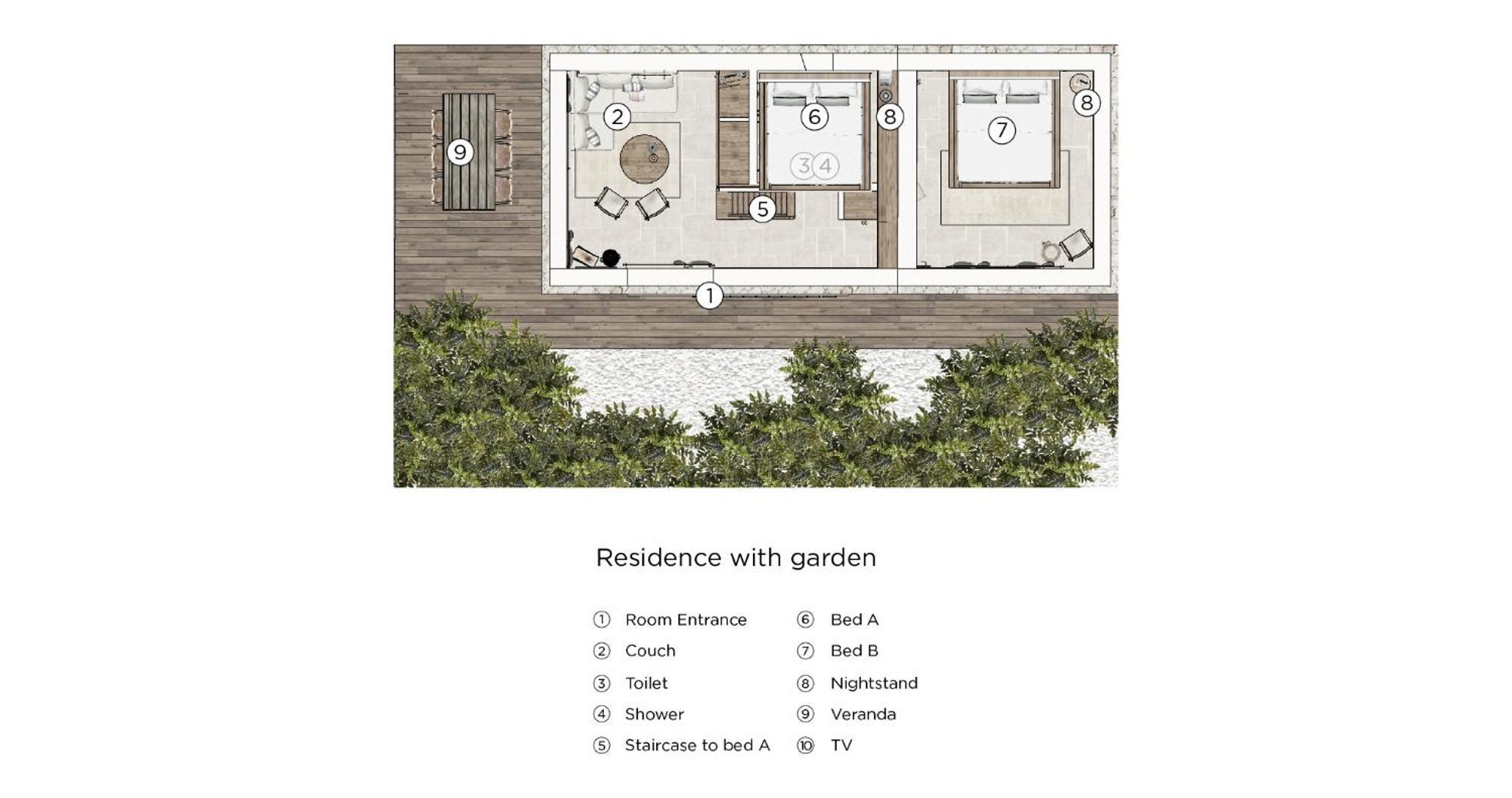 Ergon Beach House Nikiti Quarto foto